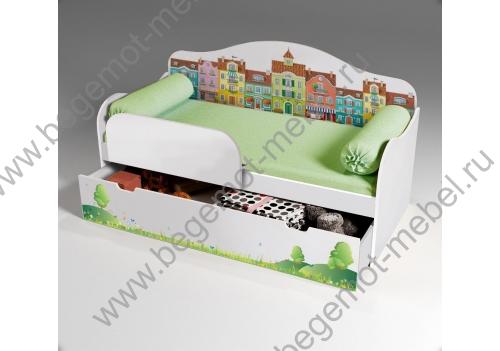 Кровать для детей с бортиком Фанки Бэби купить недорого с доставкой