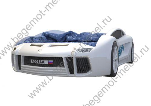 объемная пластиковая кровать Ламборджини для детей 