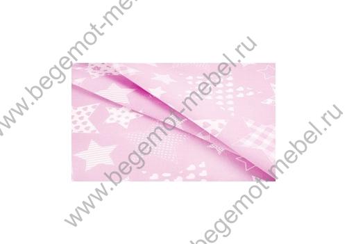 Расцветка ткани - розовая 