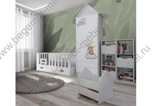 Коллекция детской мебели с рисунком Мишка, купить недорого