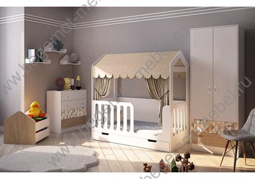 Комплект мебели Сканди с кроватью-домиком