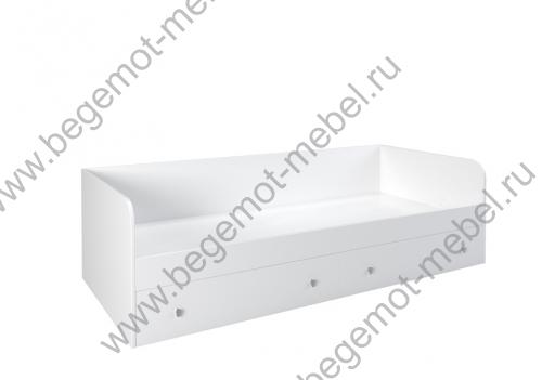 Кровать Астра в белом цвете
