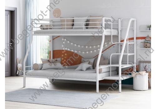 Металлическая кровать Толедо 1 Белая