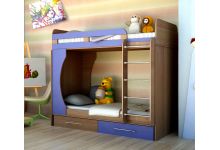 Двухъярусная кровать Орбита-2: детская мебель для двоих детей