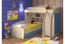Детская двухъярусная кровать Соня - мебель для двоих детей 