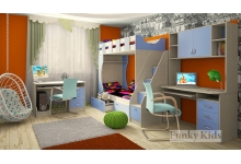 Детская комната для двоих детей Фанки Кидз 