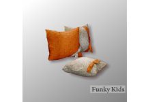 Декоративные подушки для дивана оранжевые