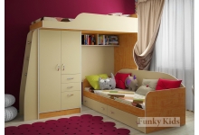 Кровать для двоих детей Фанки Кидз 