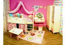 детская мебель Принцесса для девочек в розовом цвете 