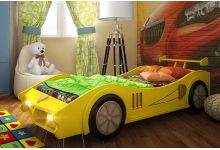 купить недорогую детскую кровать-машину Макларен со склада в Москве