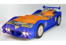 Кровать-машина Макларен синяя