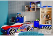 Готовая комната Турбо Кар с мебелью Фанки Авто