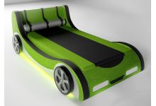 зеленая машинка диван Кабрио для детей 