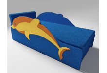 мягкий диванчик Дельфин в детскую комнату