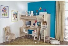 Комплект детской мебели с нижней кроватью Данза