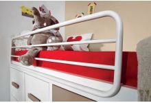 детская кровать с металлическим бортиков Данза 