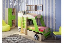 Детская кровать-машина для двоих детей Джип