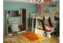 Комплект детской мебели для двоих детей Джип