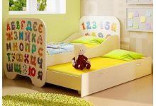 Кровать для двоих детей с выдвижным спальным местом Фанки Беби 