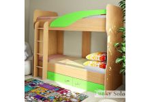 кровать для двоих детей Фанки Соло без подушек 