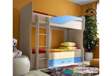 Двухъярусная мебель Фанки Соло 4 для детей 