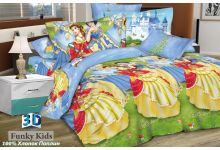 Белоснежка - постельное детское белье для кроватей 