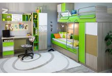 Комплект готовой детской мебели серии Твист от 38 попугаев 