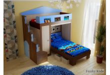 Кровать-чердак Фанки Хоум для детей
