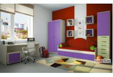 мебель для детских комнат в ярком решении Фанки Сити итальянская мебель в детскую комнату 
