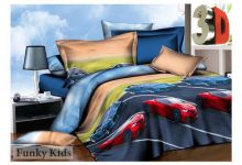 Комплект постельного белья Ралли 3D для мальчиков 