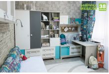 мебель фабрики 38 попугаев официальный магазин мебель для детей детская серия индиго