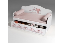 Кровать Мишка для детей с ящиком