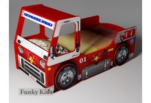 Кровать Пожарная машина для детей