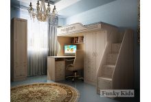 Готовая комната для детей и подростков Фанки Кидз Классика 