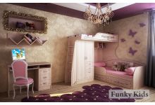 Мебель для двоих детей и подростков Фанки Кидз Классика 