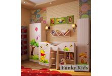 Комплект модульной мебели для детей от 3-х лет Винни Пух 