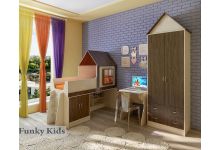 Детский игровой Домик 6.2 + мебель Фанки Кидз 
