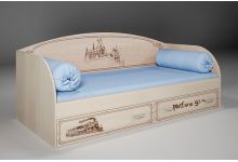 Детская одноярусная кровать Гарри Поттер в виде диванчика 