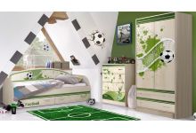 Детская мебель серии Фанки Кидз Футбол - готовая комната 