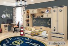 Детская комната Капитан Фанки Кидз - мебель для детей 