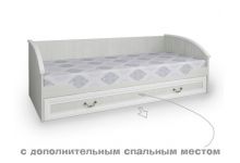 Кровать нижння с дополнительным выкатным спальным местом Классика