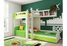 Мебель Фанки Кидз - готовая комната для двоих детей 