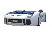 объемная пластиковая кровать Ламборджини для детей 