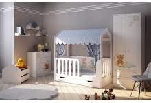 Детская мебель Фанки Бэби и кровать Домик Сказка