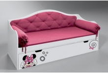 Кровать для девочки Минни Маус
