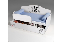 Кровать для детей с бортиком Фанки Бэби купить недорого