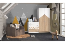 Комплект мебели в детскую комнату в скандинавском стиле