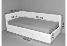 Размеры кровати Сканди