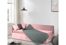 Кровать Сканди - цвет пудровый