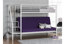 Детская двухъярусная кровать с диваном Мадлен 3